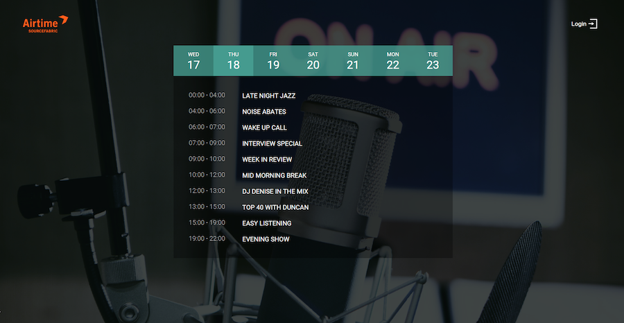 Introducing the Radio Page for Airtime Pro